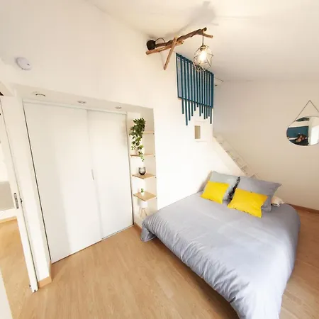 Magnolia-6 Min De La Gare - Baignoire Balneo- Wifi Gratuit Apartment
